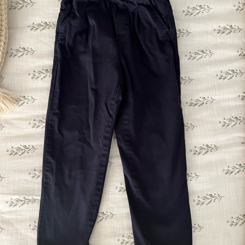 Zara boys drawstring chino pants